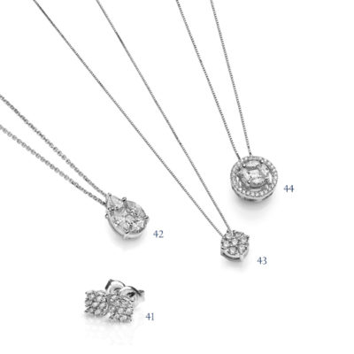 Orecchini e pendenti con diamanti-collezione Divina
